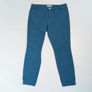 Ann Taylor Loft, Modern Skinny Jeans in Jewel Blue, size 30/10 P